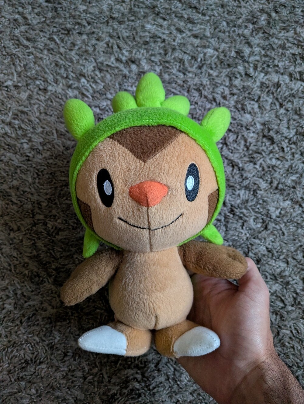 Pokemon Chespin 11" Takara Tomy Official Grass Type Nintendo Plush